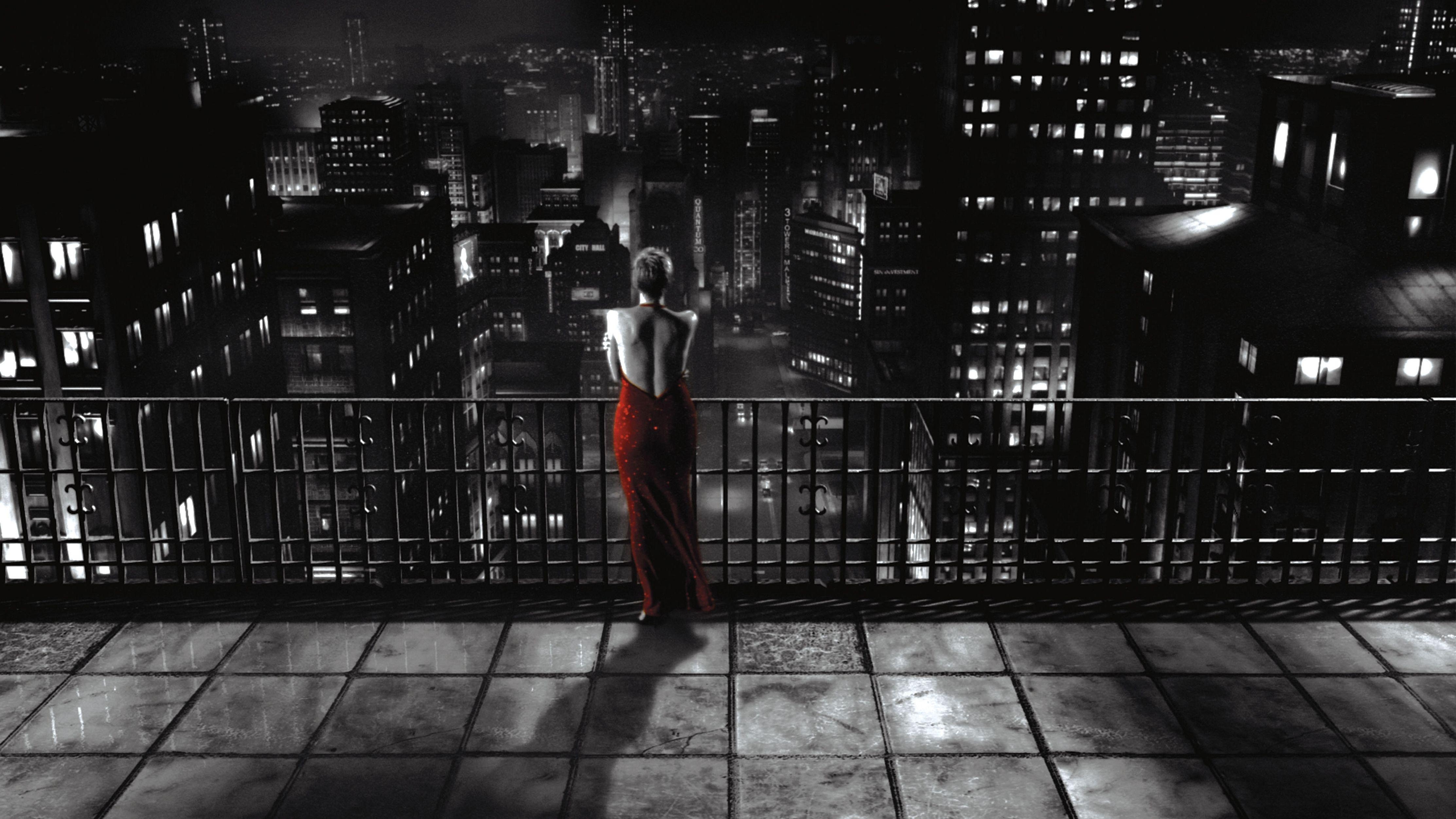 Sin City, 4K Ultra HD, Film, Grafik, Noir, 4450x2510 4K Desktop