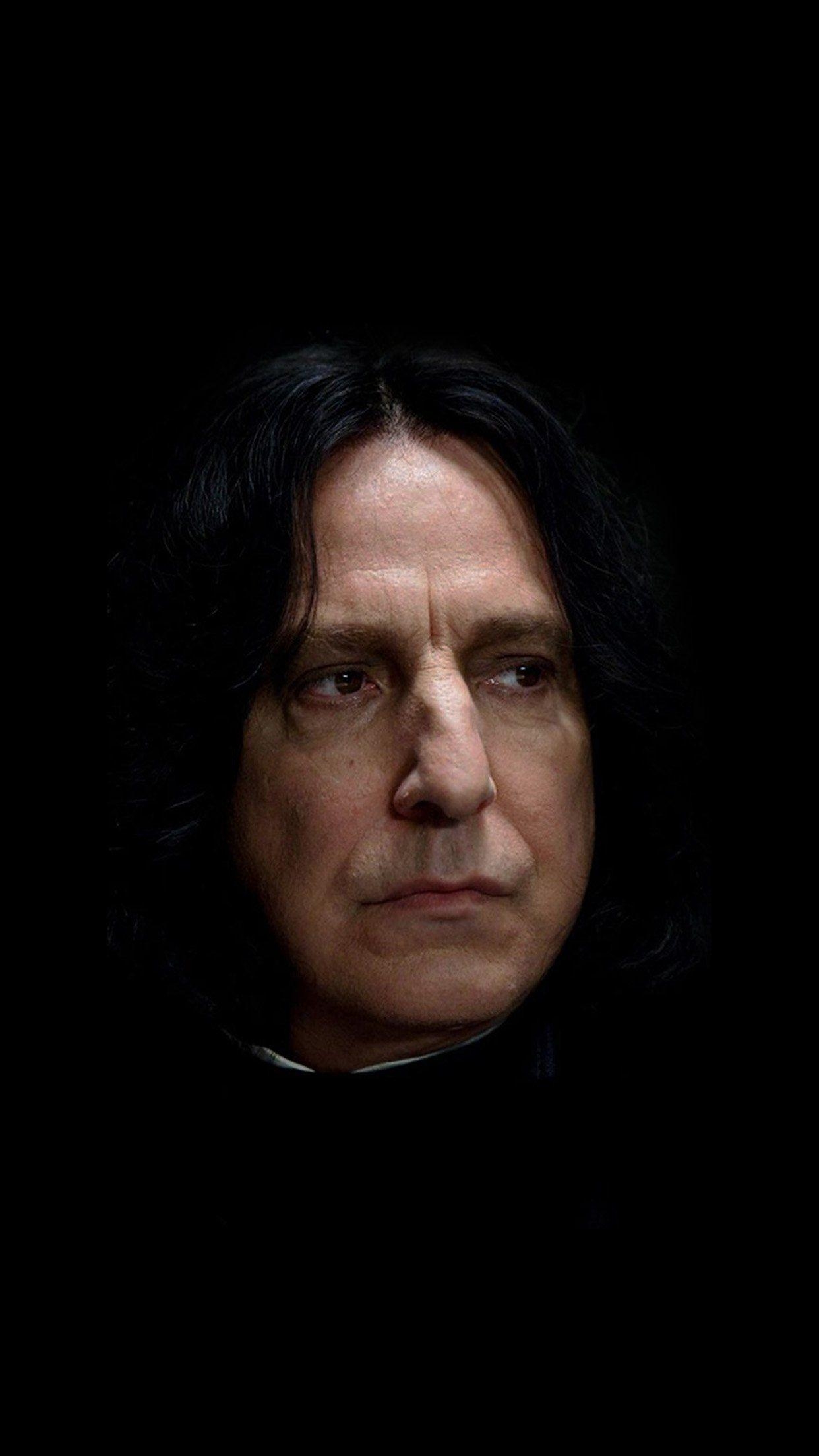 Alan Rickman, Harry Potter, Dunkel, RIP, Erinnerung, 1250x2210 HD Handy