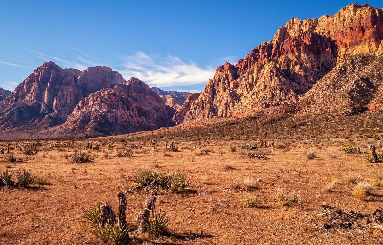 Nevada Reisen, USA Himmel, Wüste, Berge, Felsen, 1340x850 HD Desktop