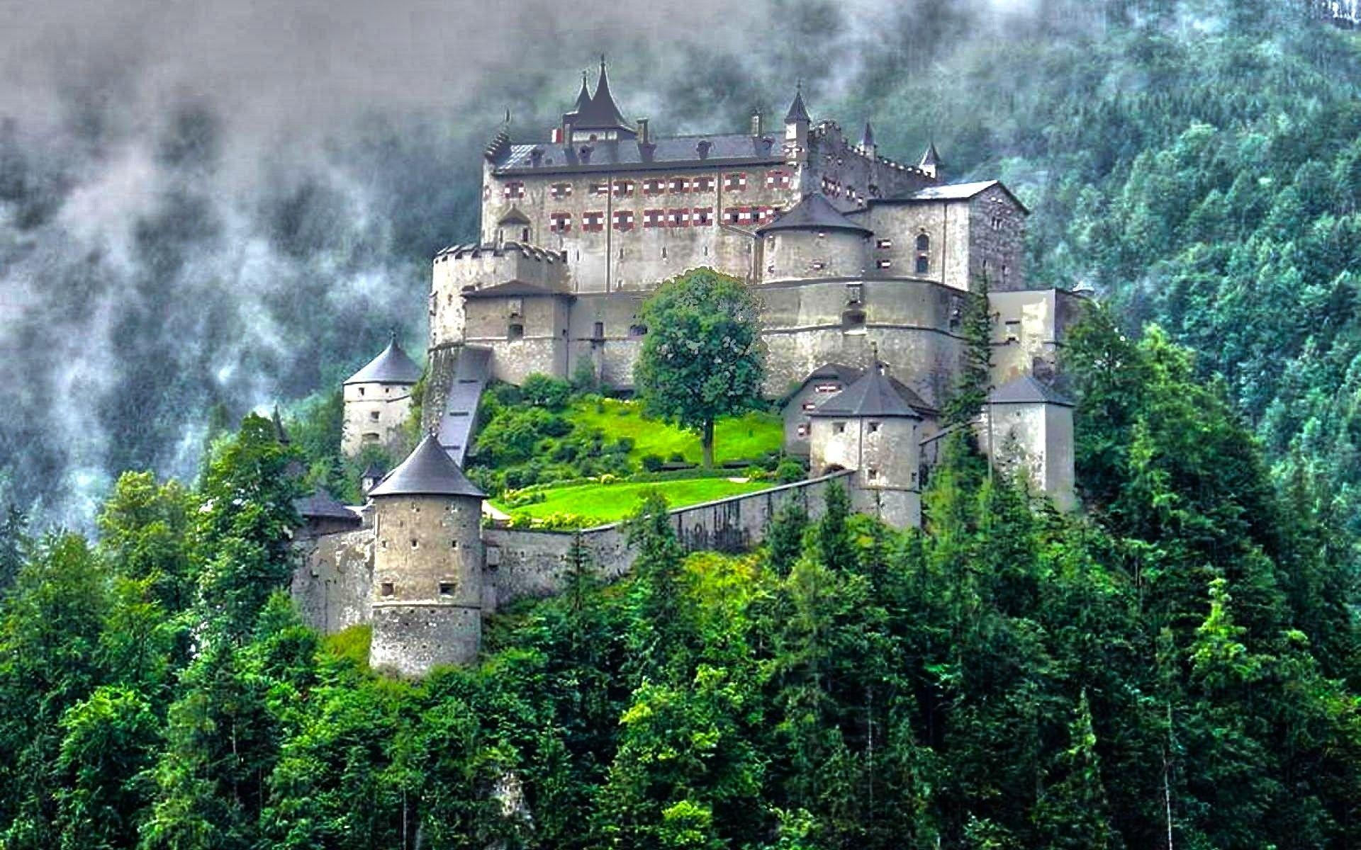 Österreich, Burg Hohenwerfen, Reisen, Desktop-Bild, Hintergrund, 1920x1200 HD Desktop