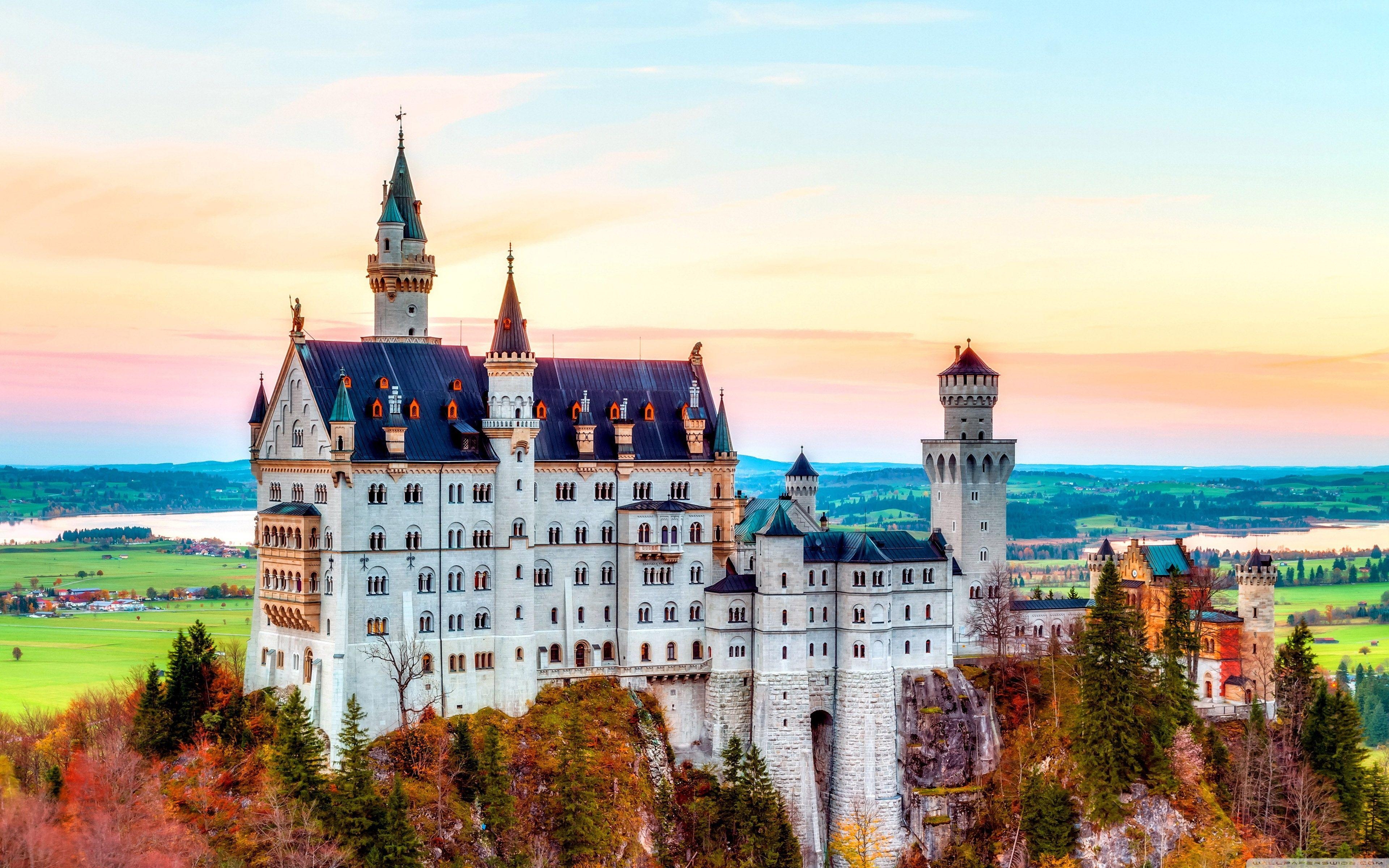 Neuschwanstein Castle, Full HD, Desktop-Bild