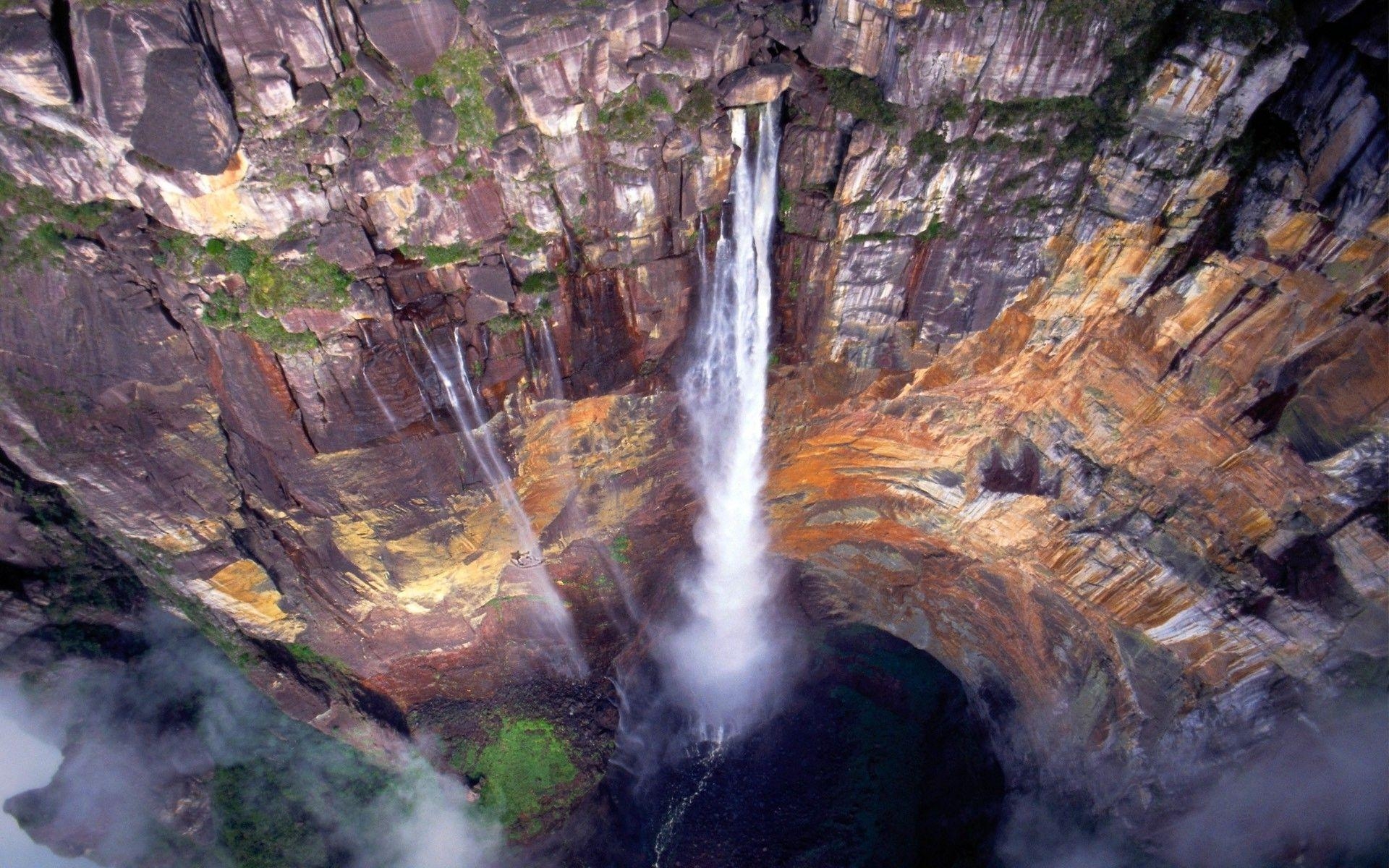 Angel Falls, Venezuela, Berg, Natur, Nebel, 1920x1200 HD Desktop