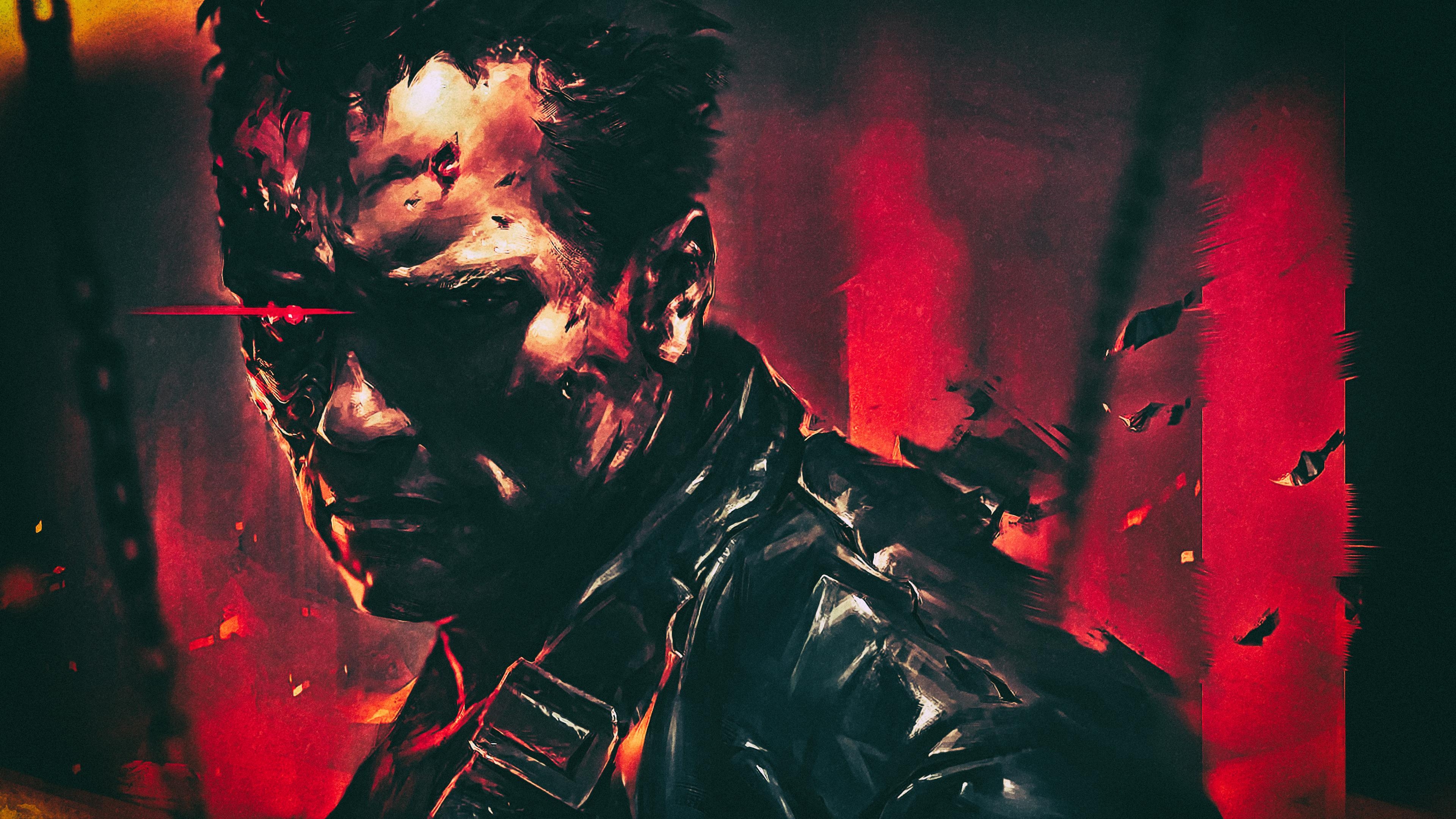 Terminator 2, Arnold Schwarzenegger, HD, Hintergrund, Film, 3840x2160 4K Desktop