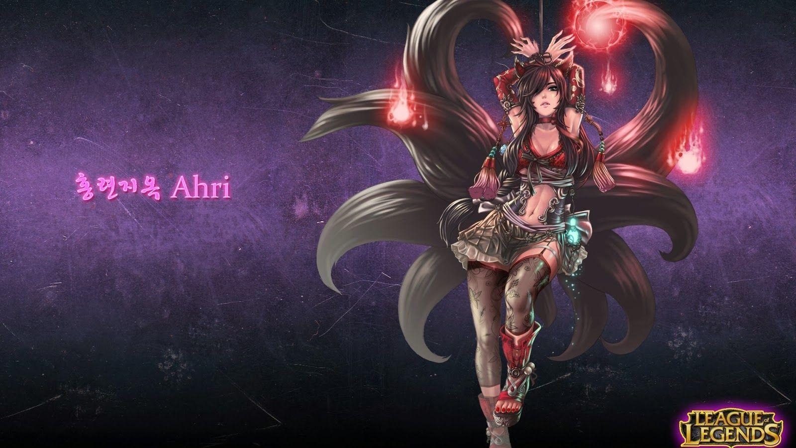 Ahri, League of Legends, Desktop, Wallpaper, Gaming, 1600x900 HD Desktop