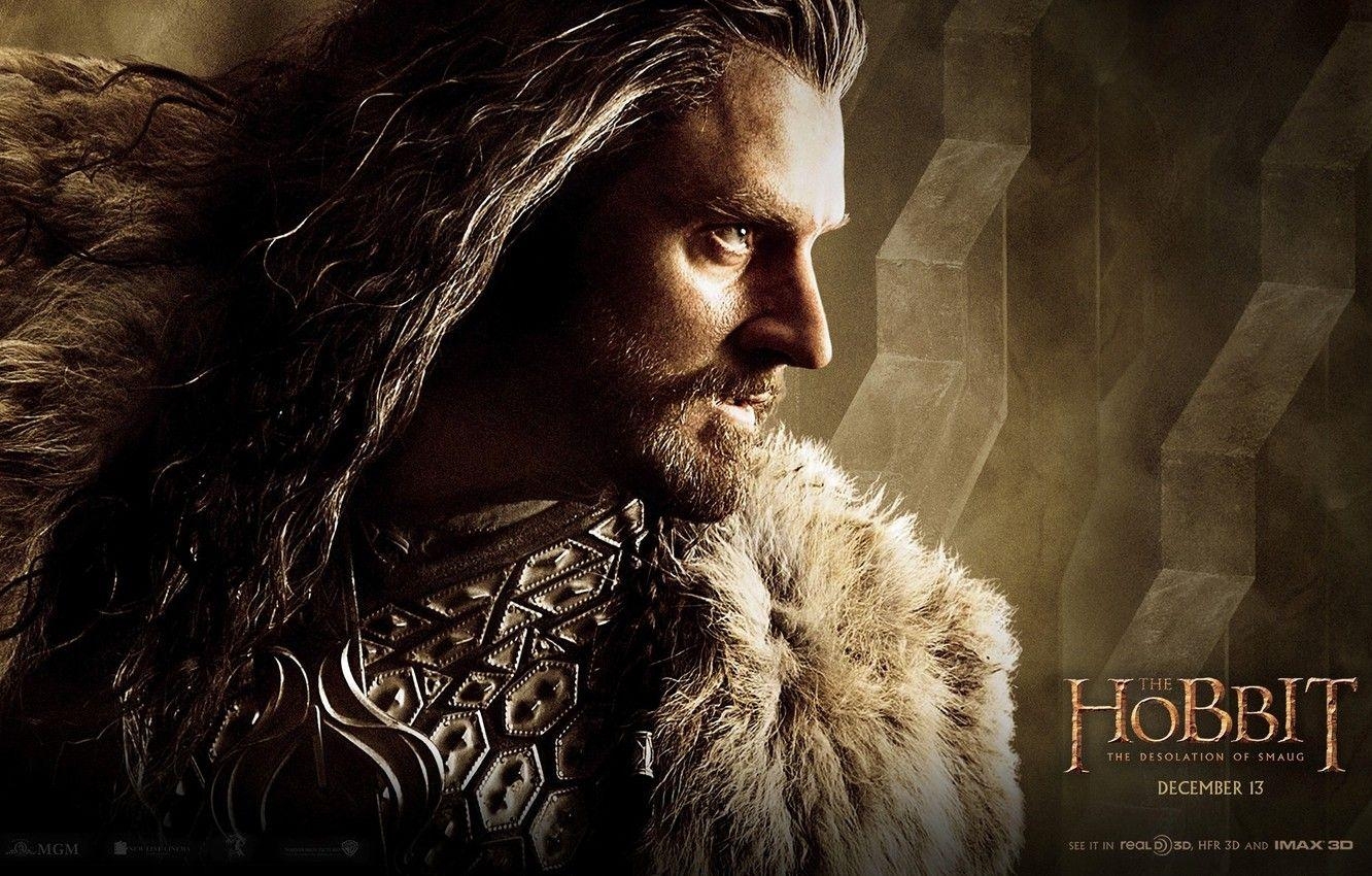 Der Hobbit, Smaugs Einöde, Richard Armitage, Thorin, 1340x850 HD Desktop