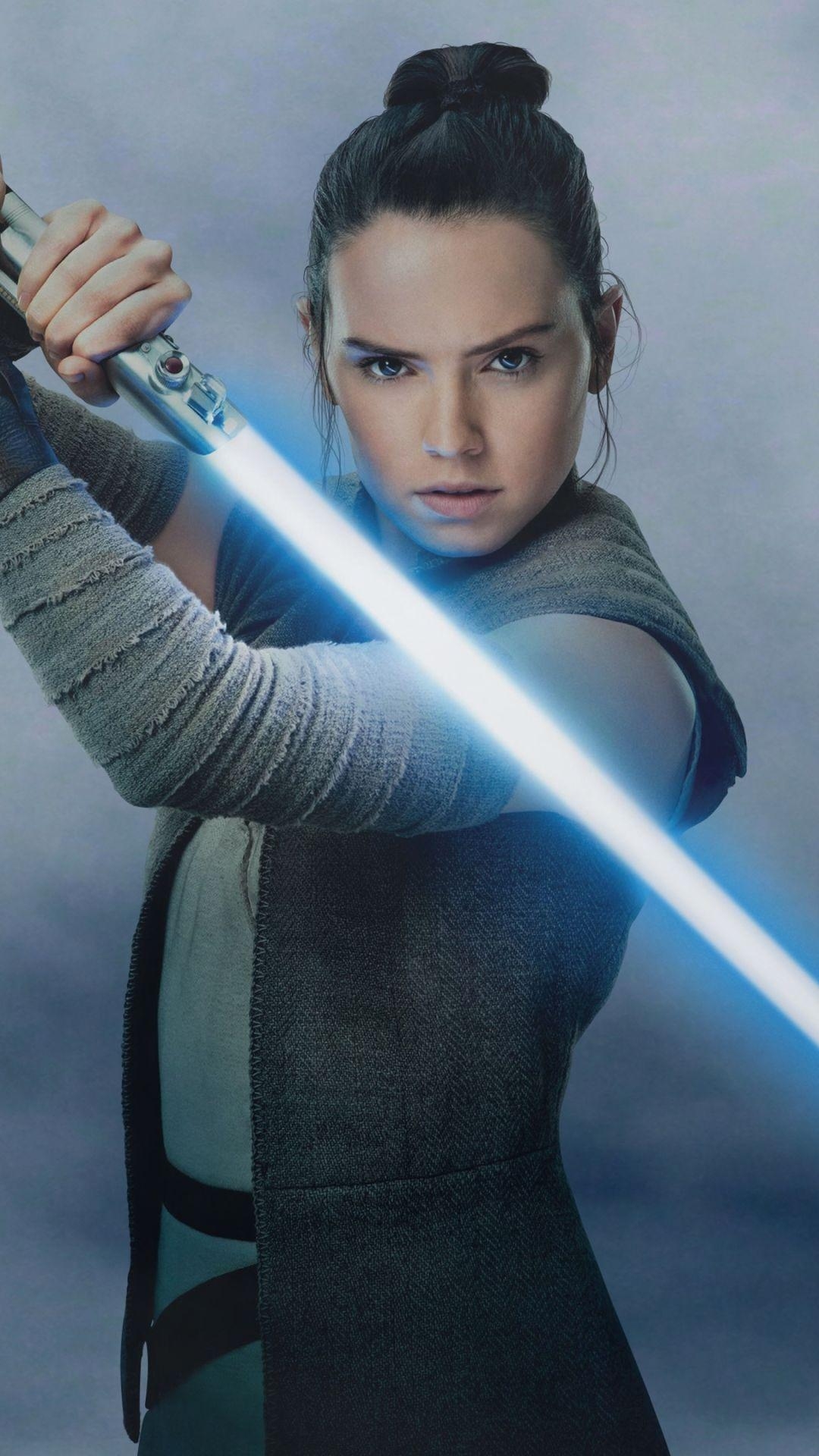 Star Wars, Die letzten Jedi, Film, Hintergrund, Rey, 1080x1920 Full HD Handy