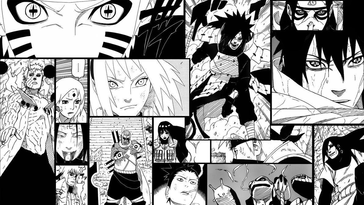 Naruto Manga, Anime Kunst, Shippuden, Konoha, Ninjas, 1200x670 HD Desktop