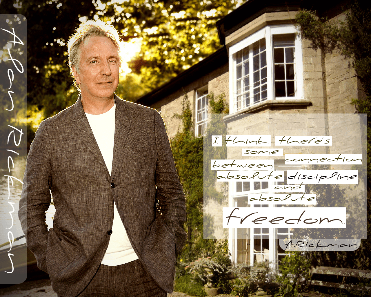 Alan Rickman, Film, Britischer Schauspieler, Hintergrund, Kino, 1280x1030 HD Desktop