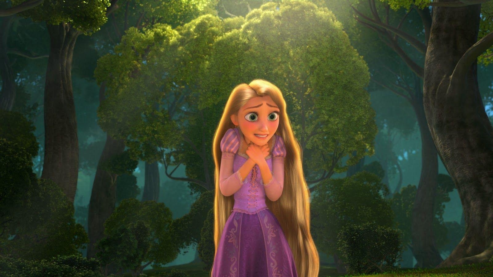 Rapunzel, HD, Prinzessin, Zeichentrick, Disney, 1600x900 HD Desktop