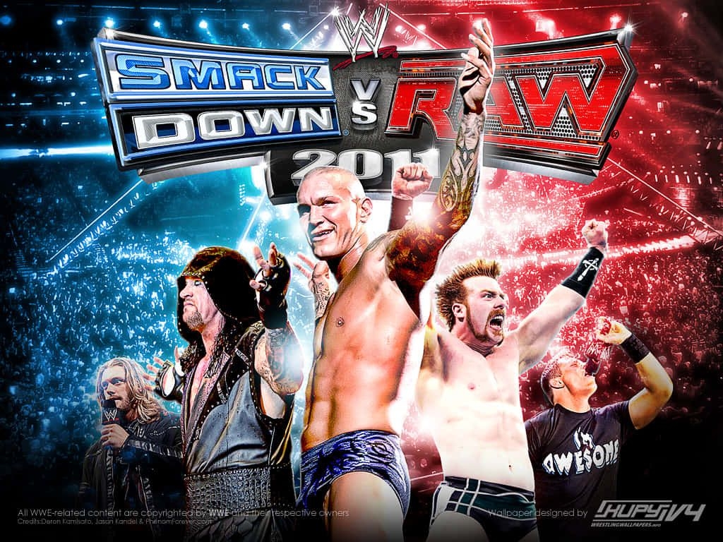 WWE Smackdown, TV-Show, Wrestling, Superstars, Sport, 1030x770 HD Desktop