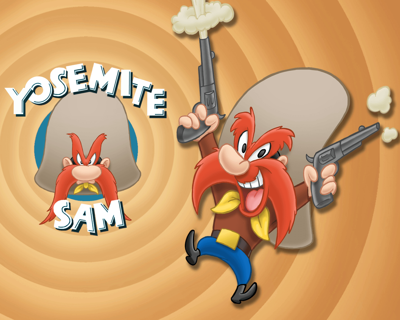 Yosemite Sam, Cartoon, Animation, Bild, Hintergrund, 1280x1030 HD Desktop