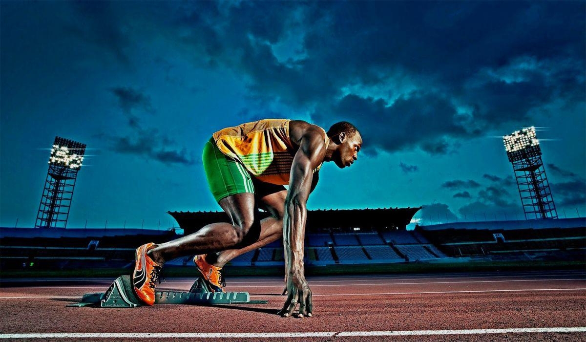 Usain Bolt, Sprint, Athlet, Olympiasieger, Jamaika, 1200x700 HD Desktop