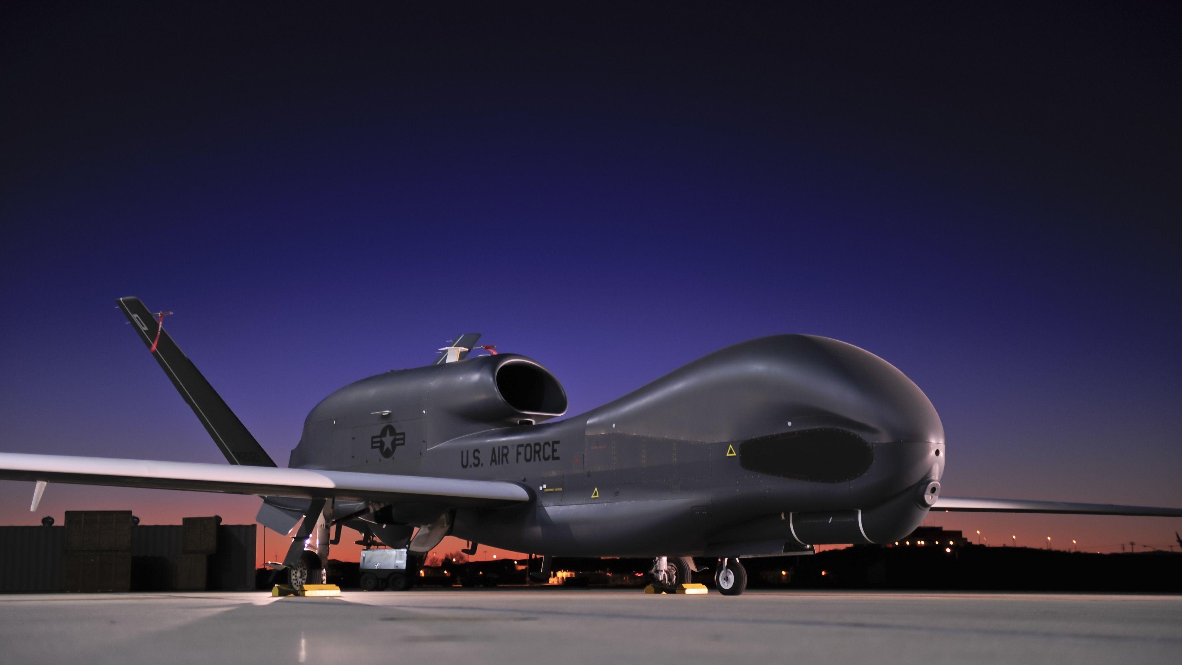 RQ Global Hawk, Überwachung, Drohne, Northrop Grumman, USA, 3840x2160 4K Desktop