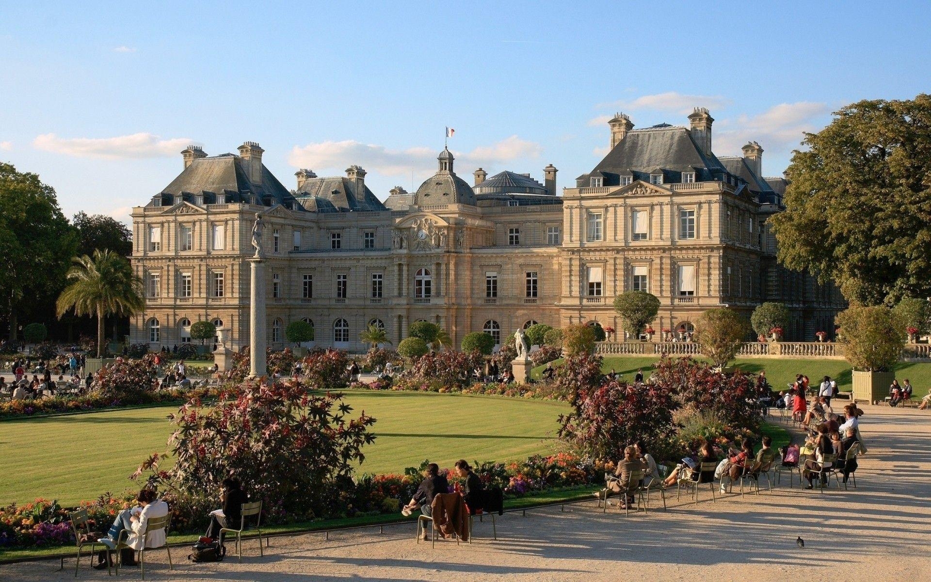 Luxemburg, Palast, Paris, Architektur, Sehenswürdigkeit, 1920x1200 HD Desktop