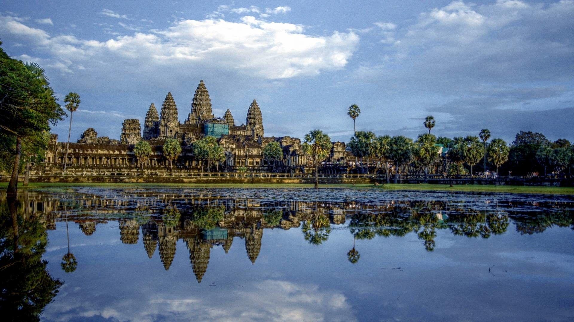 Angkor Wat, Kambodscha, HD, Architektur, Kultur, 1920x1080 Full HD Desktop