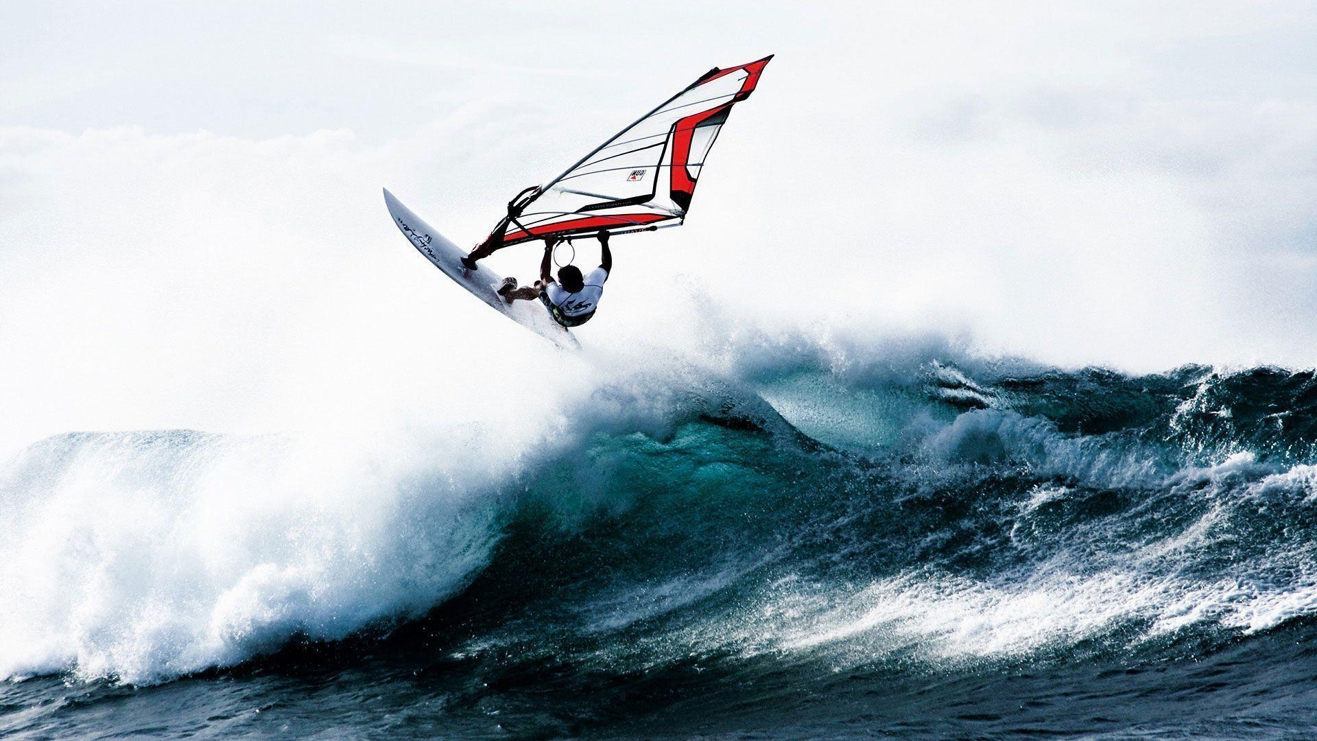 Windsurfen, Sport, Hintergrund, Wassersport, Aktivität, 1920x1080 Full HD Desktop