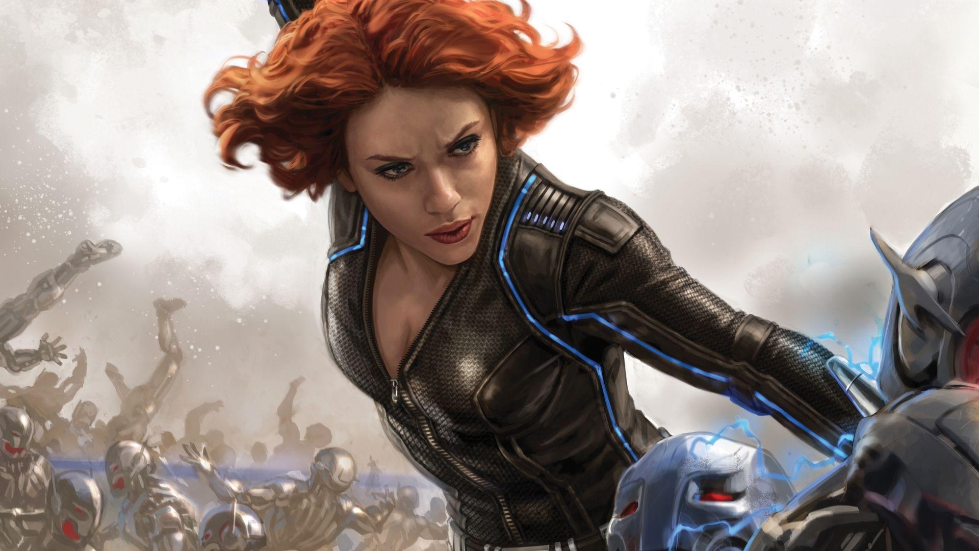 Scarlett Johansson, Avengers, Marvel, Alter des Ultron, Film, 1920x1080 Full HD Desktop