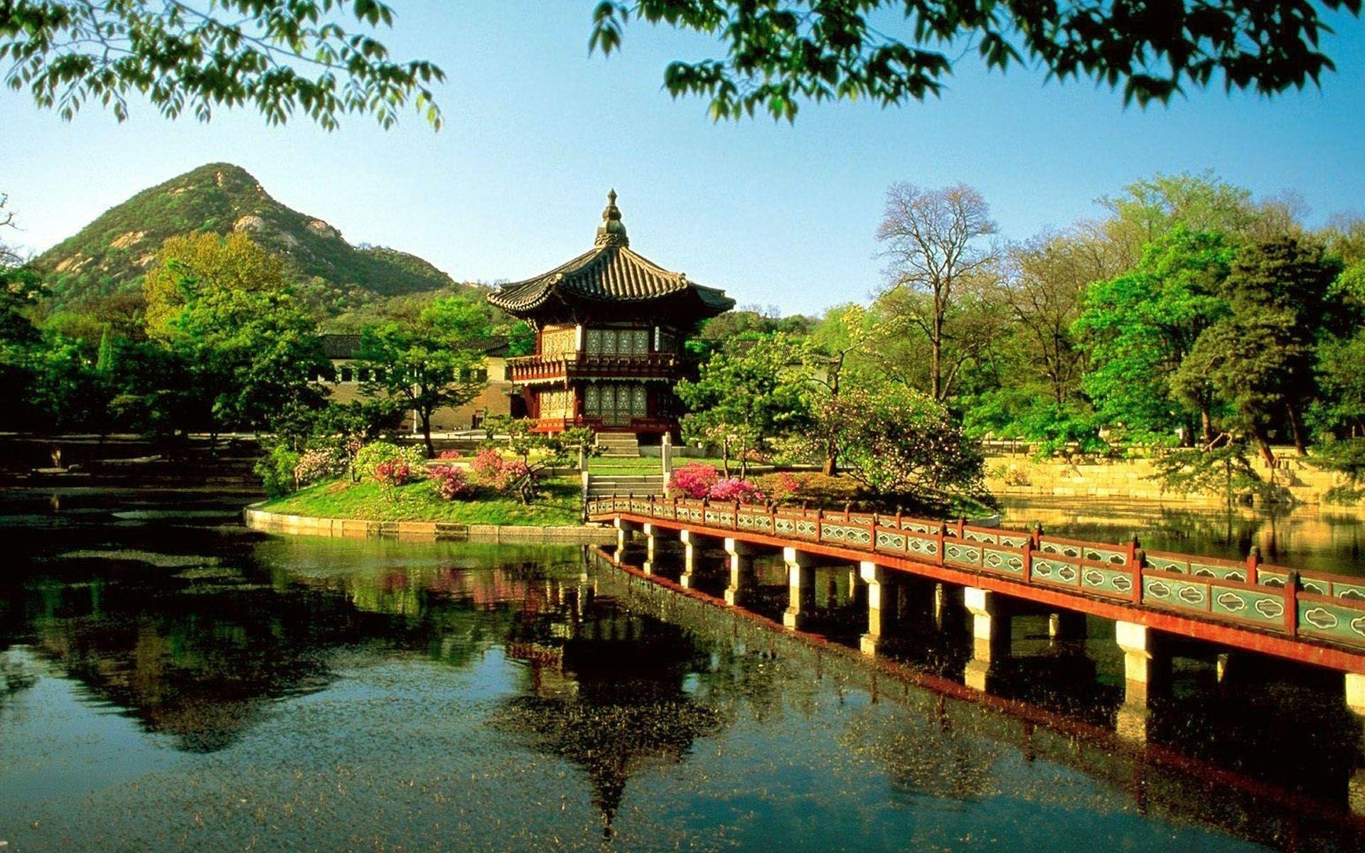 Gyeongbokgung, Seoul, Südkorea, HD, Süd, 1920x1200 HD Desktop