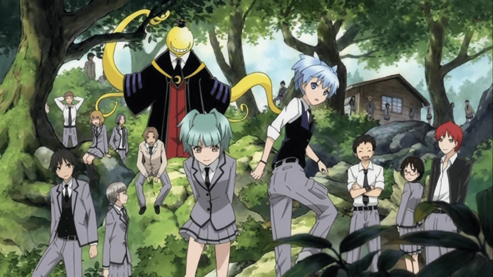 Assassination Classroom, HD, Hintergrund, Koro-sensei, Anime, 1920x1080 Full HD Desktop