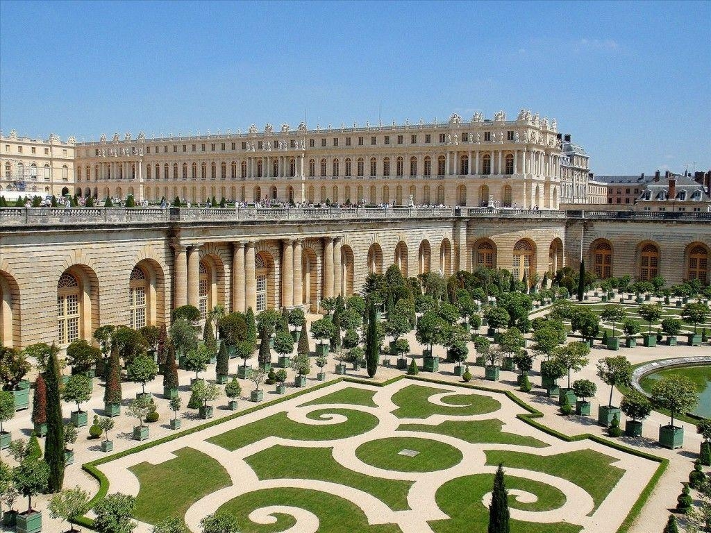 Schloss Versailles, Frankreich, Barockschloss, Architektur, Tourismus, 1030x770 HD Desktop