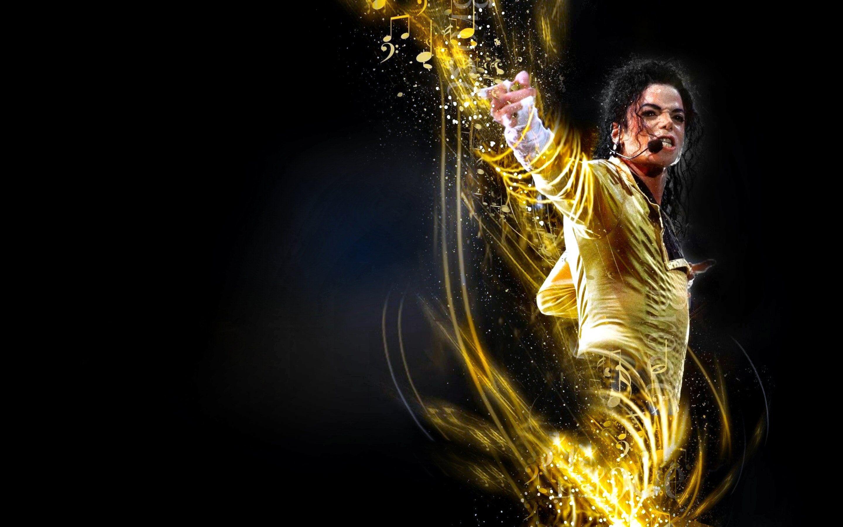 Michael Jackson, Goldkostüm, Musiker, Pop, Künstler, 2880x1800 HD Desktop