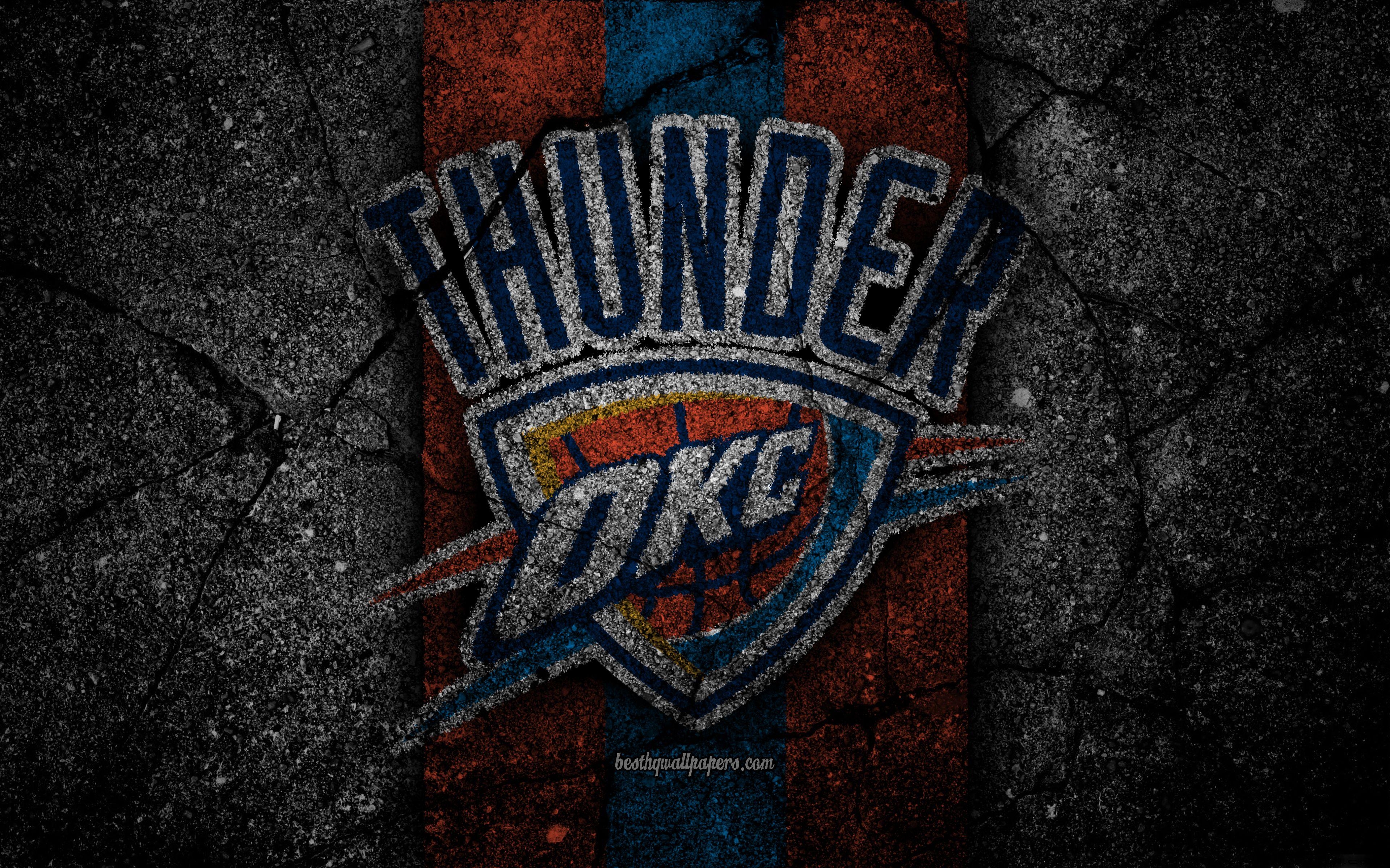 Oklahoma City Thunder, HD, Hintergrund, Basketball, Sport, 3840x2400 4K Desktop