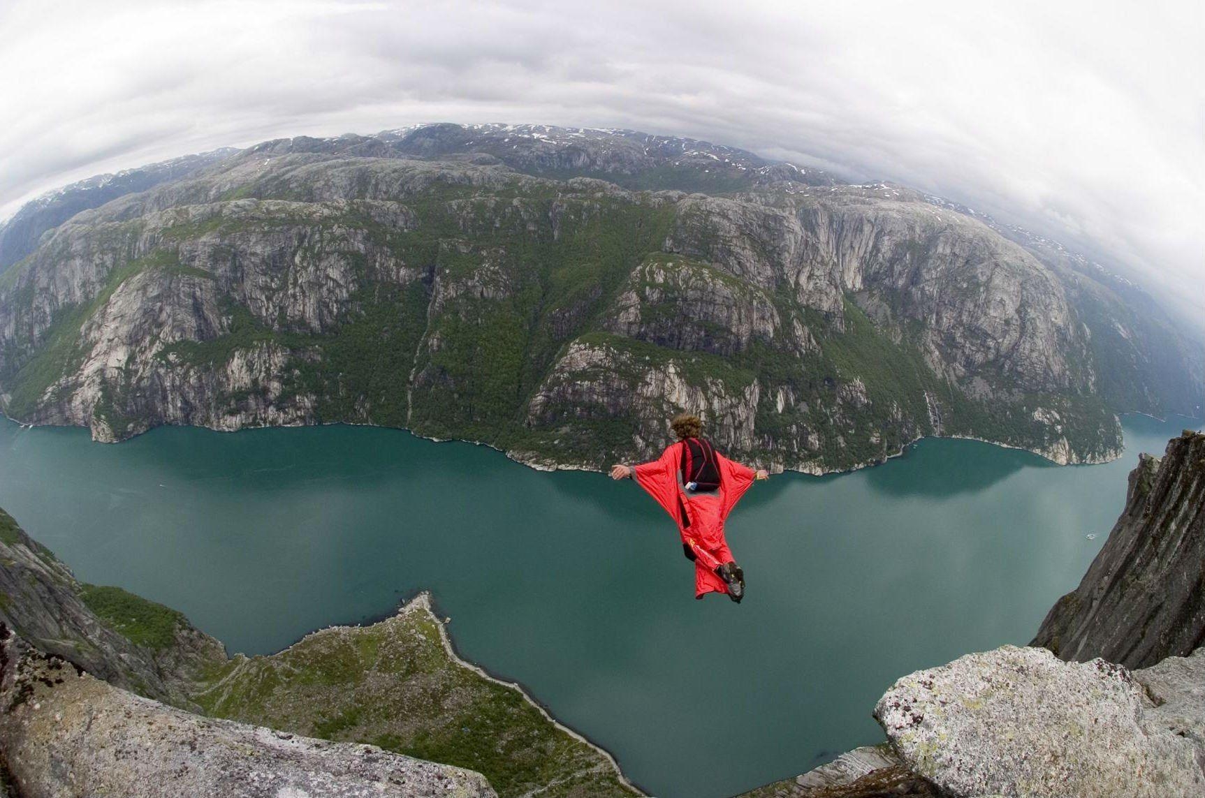 Wingsuit, Extremsport, Fallschirm, Luftfahrt, Abenteuer, 1730x1150 HD Desktop