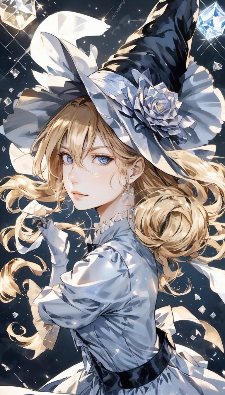 Fleur Delacour, Manga Mädchen, Zauberhaft, Anime Stil, Filmcharakter, 770x1350 HD Handy