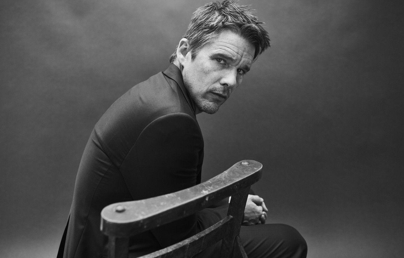 Ethan Hawke, Schauspiel, Kostüm, Foto, Stuhl, 1340x850 HD Desktop