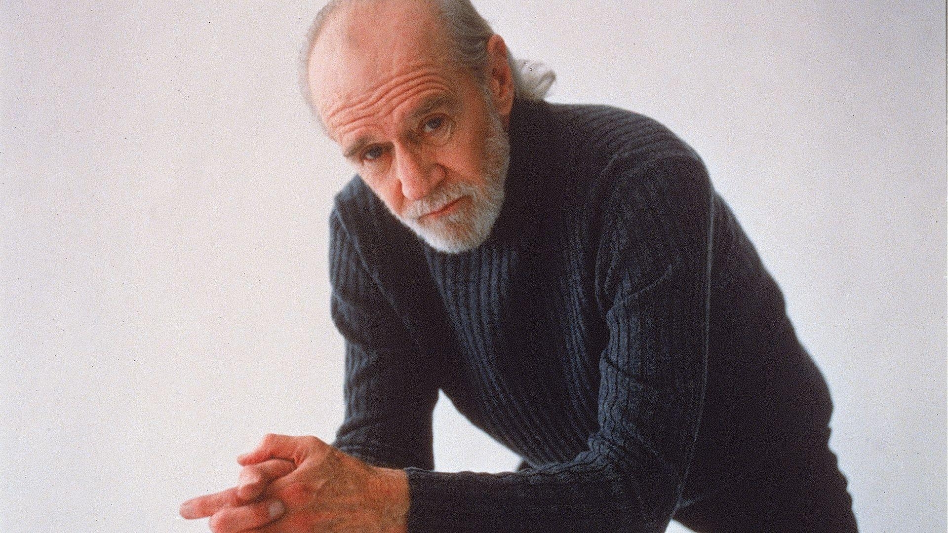 George Carlin, Comedy, Beschwerden, Kritik, Stand-up, 1920x1080 Full HD Desktop