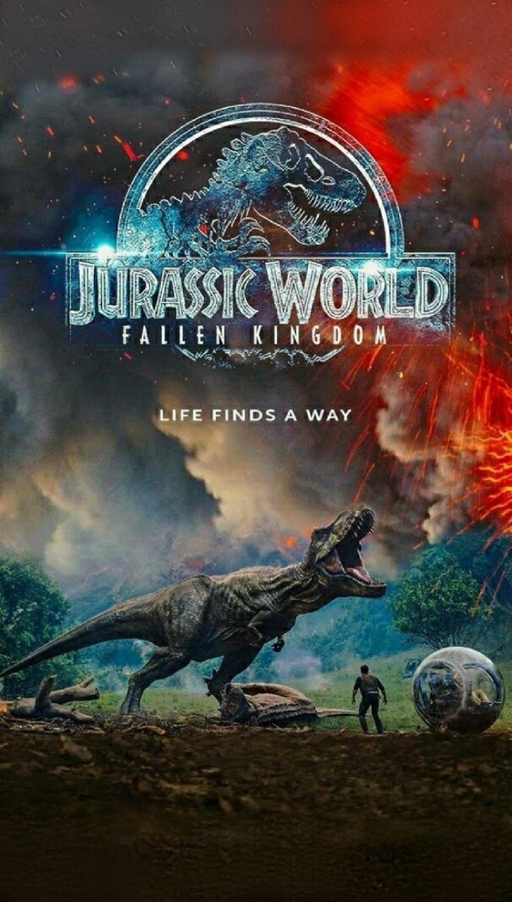 Jurassic World, Bearbeitet, Hintergrund, Abenteuerfilm, Download, 730x1280 HD Handy