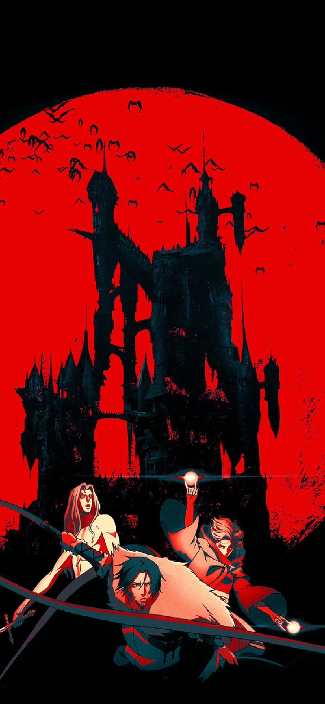 Castlevania, Netflix, Show, Poster, iPhone, 1130x2440 HD Handy