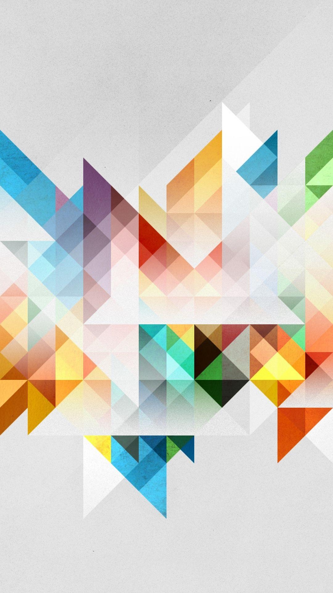 Geometrische Abstraktion, Kunst, Farben, Formen, Design, 1080x1920 Full HD Handy