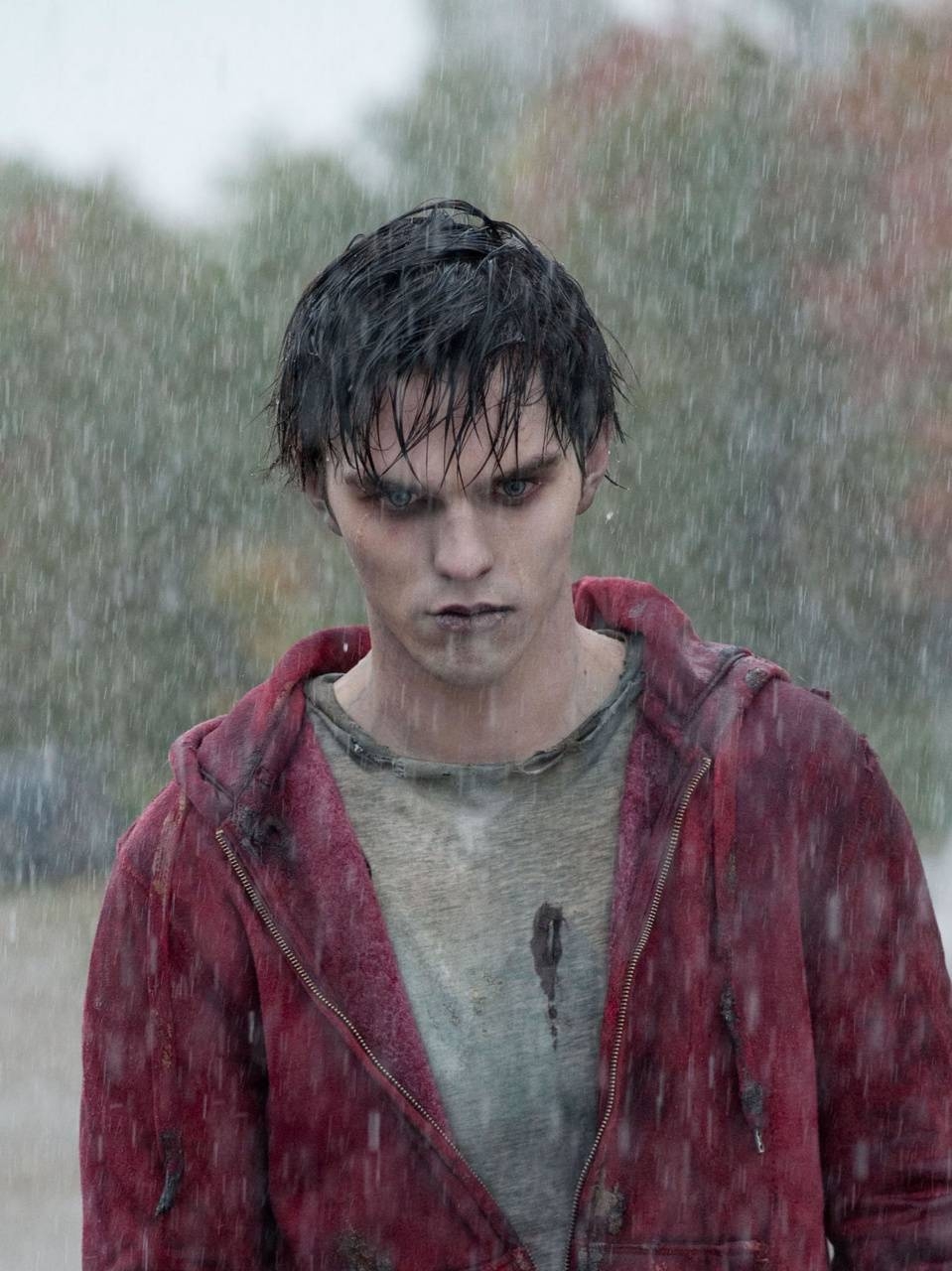 Warm Bodies, Nicholas Hoult, Teresa Palmer, Zombies, Film, 960x1280 HD Handy