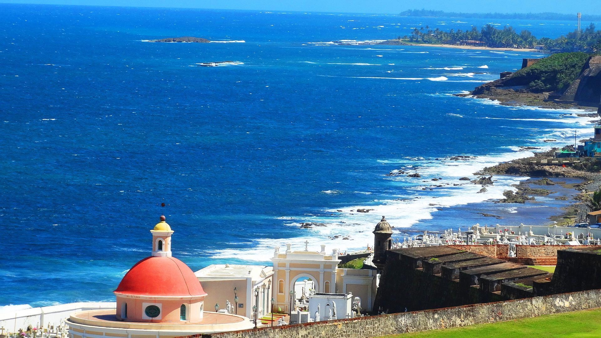 Puerto Rico, Landschaft, Karibik, Fotografie, Bilder, 1920x1080 Full HD Desktop