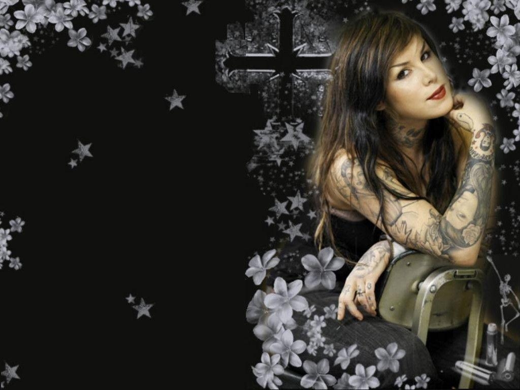 Kat Von D, Hintergrund, Stil, Mode, Einzigartig, 1030x770 HD Desktop