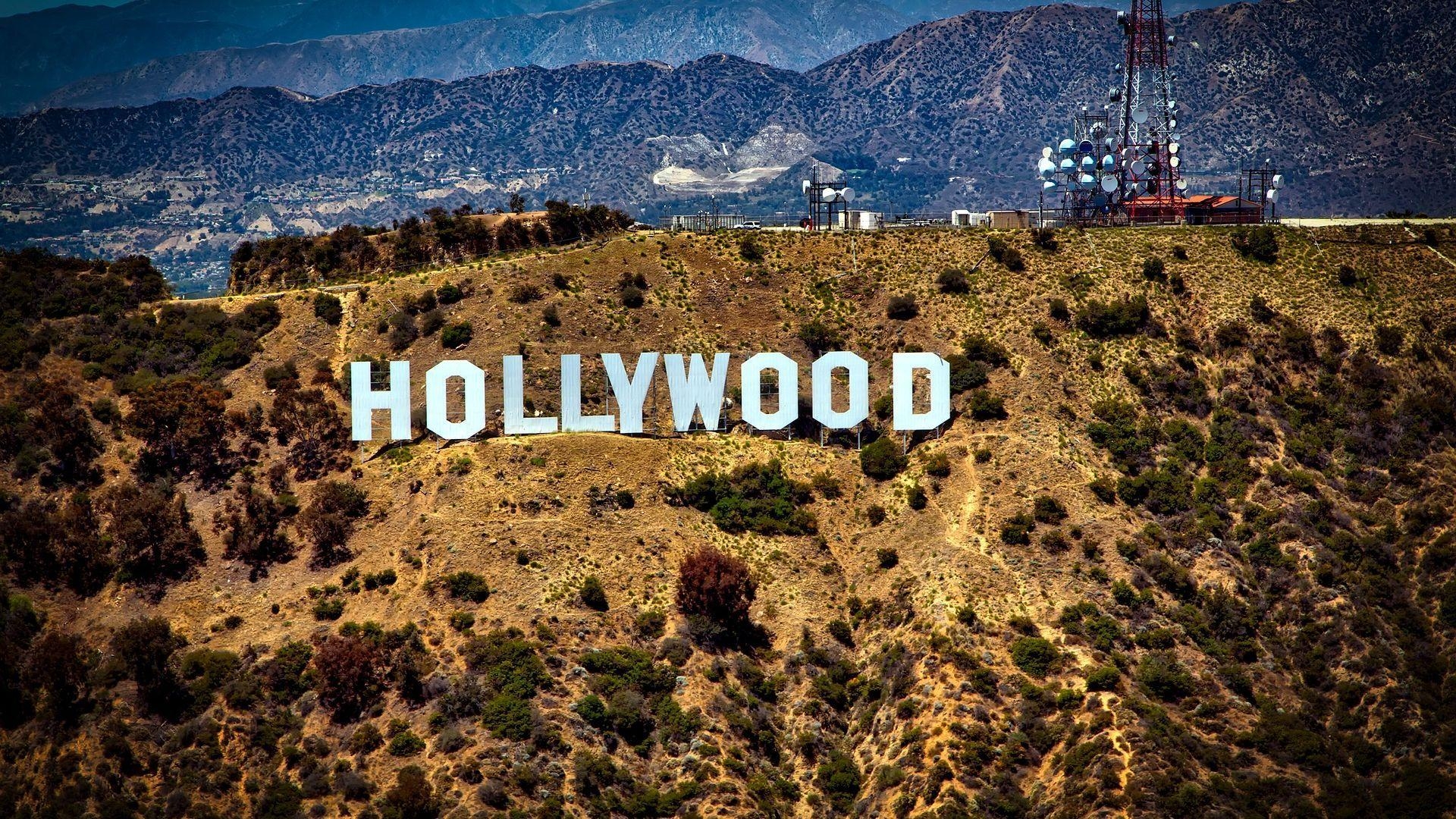 Hollywood, Los Angeles, Panorama, Filmstadt, Kalifornien, 1920x1080 Full HD Desktop