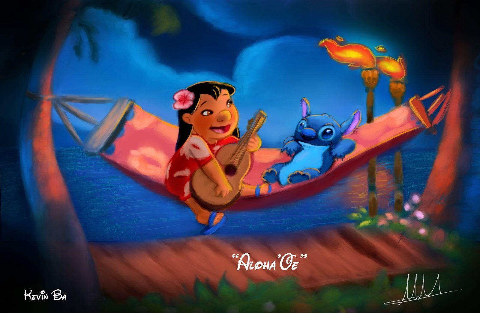 Lilo, Stitch, HD, Hintergrund, Cartoon, 1600x1050 HD Desktop