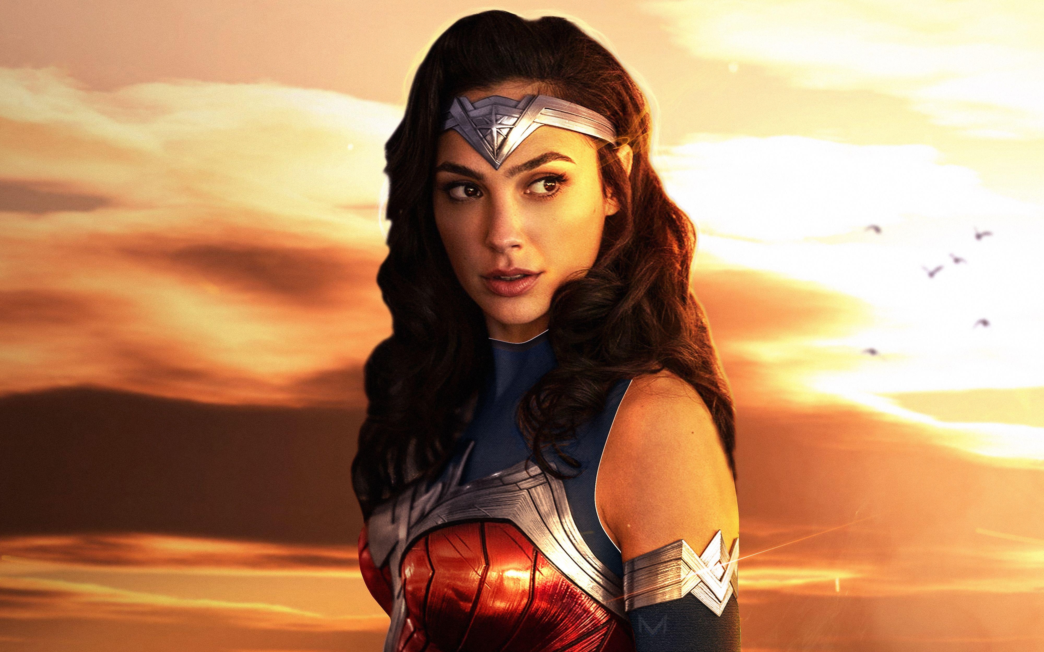 Gal Gadot, Wonder Woman, Darstellung, Bild, Film, 4000x2500 4K Desktop