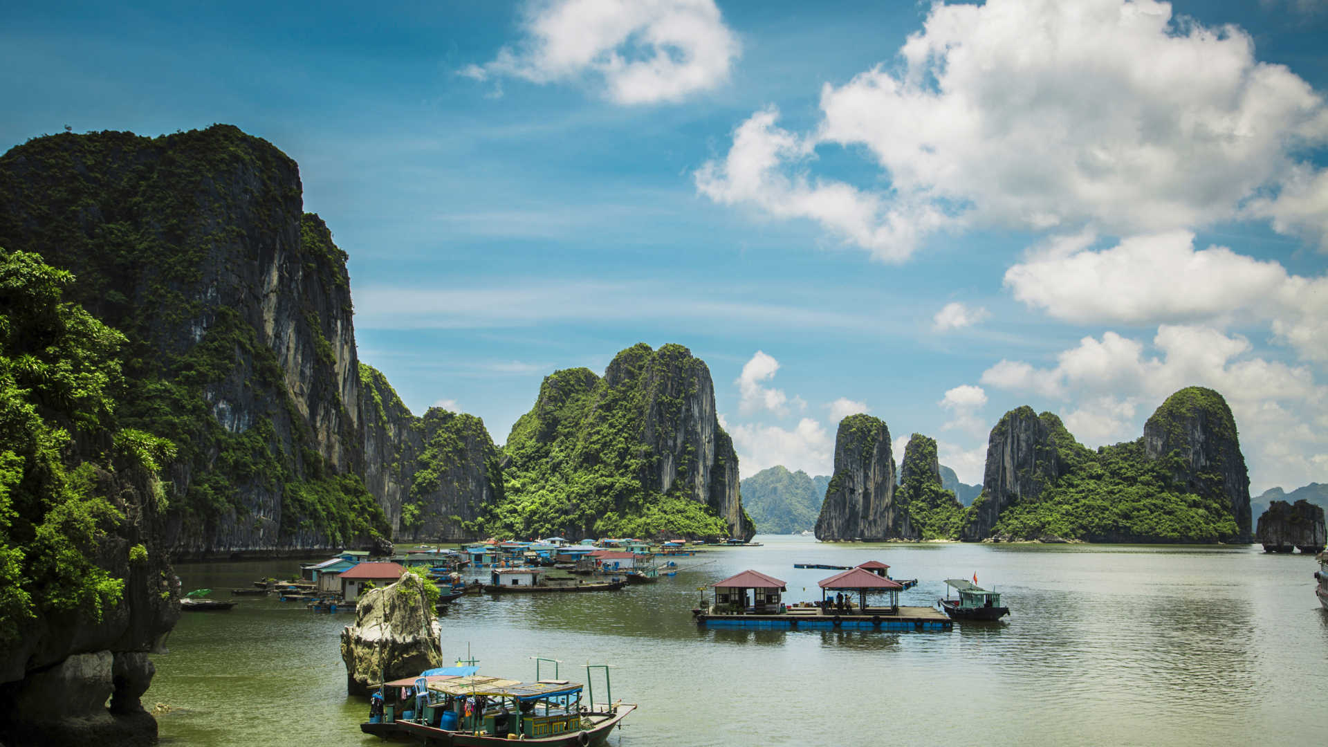 Halong Bucht, Karte, Hintergrund, Bild, 1920x1080 Full HD Desktop