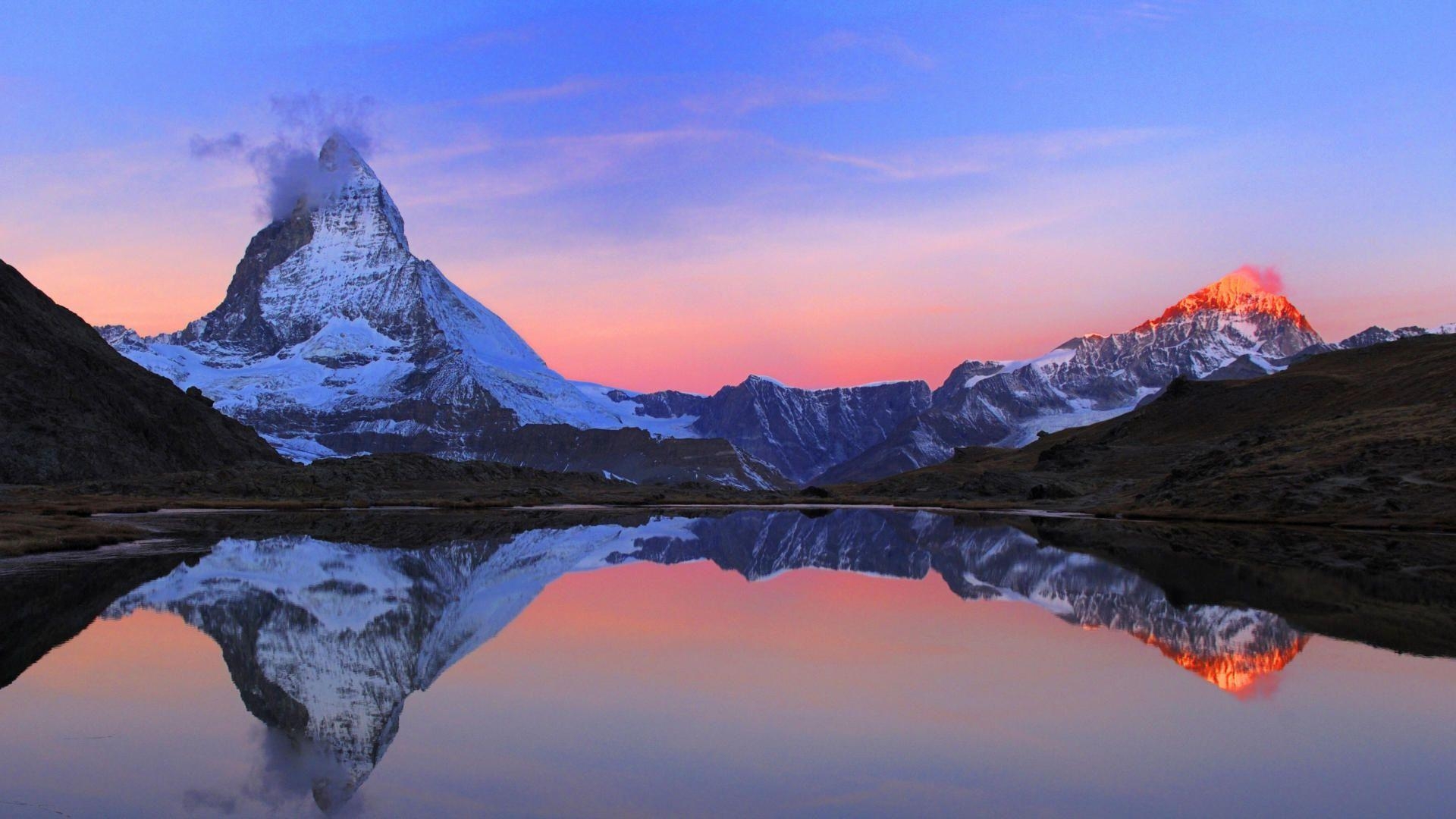 Matterhorn, Natur, Alpen, Schweiz, Fotografie, 1920x1080 Full HD Desktop