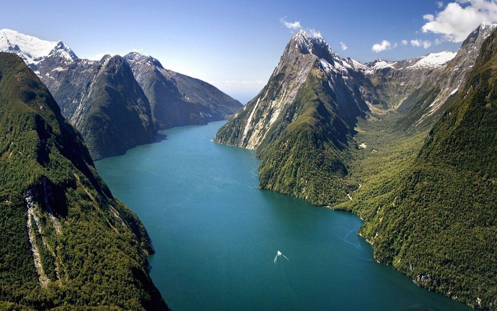 Milford Sound, Neuseeland, Foto, Fjord, Wandern, 1680x1050 HD Desktop