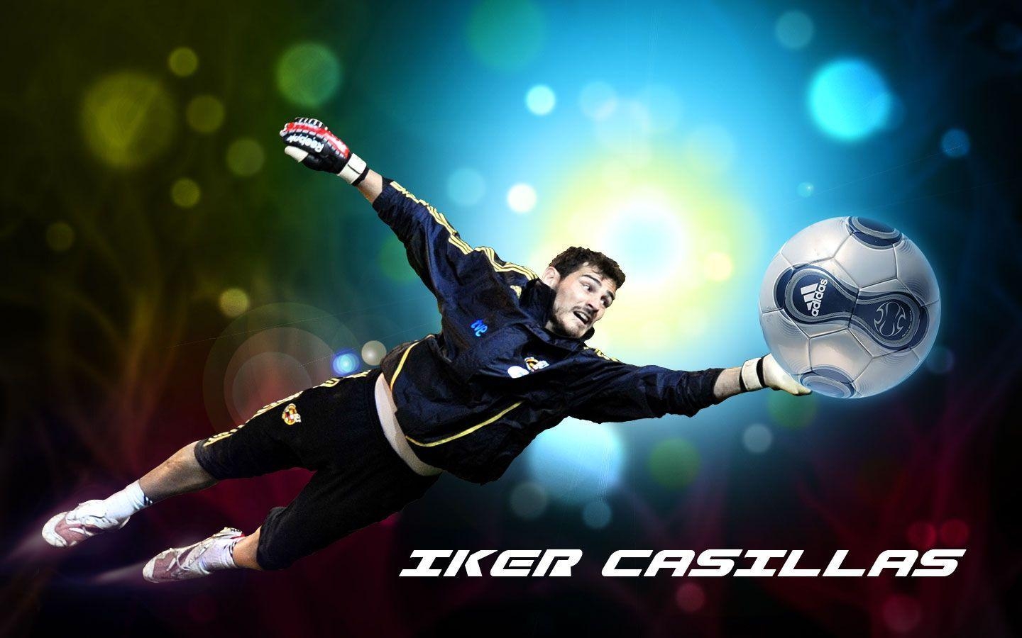 Iker Casillas, HD, Bild, Fußball, Torwart, 1440x900 HD Desktop