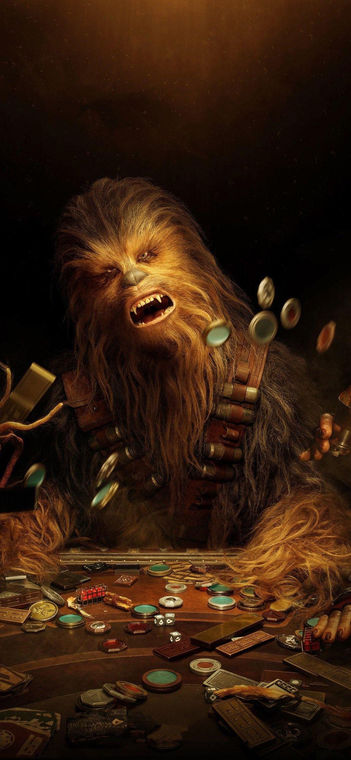 Chewbacca, Solo, Star Wars, 2018, Film, 1130x2440 HD Handy