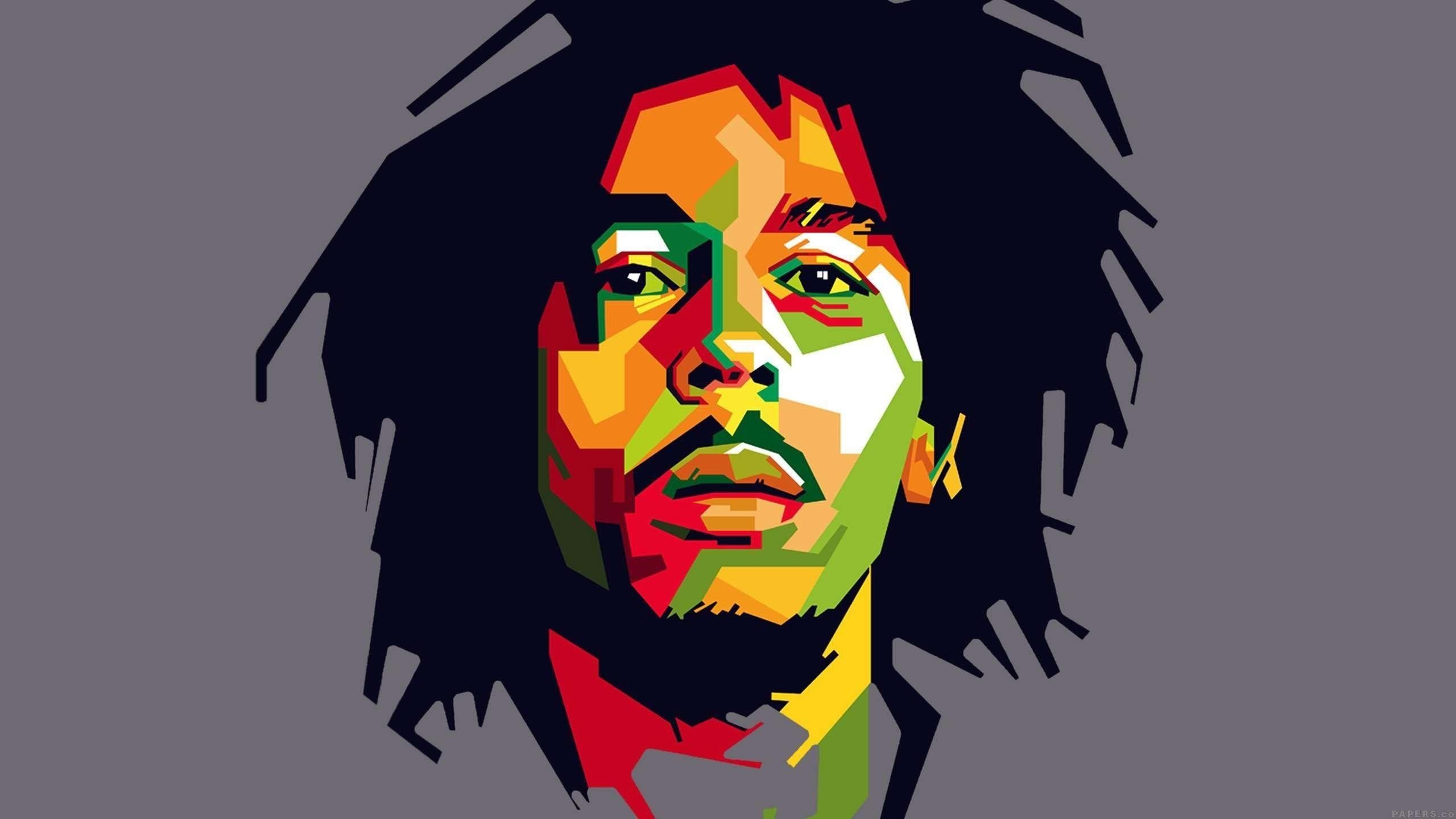 Bob Marley, Reggae, Musiklegende, Jamaika, Ikone, 2560x1440 HD Desktop