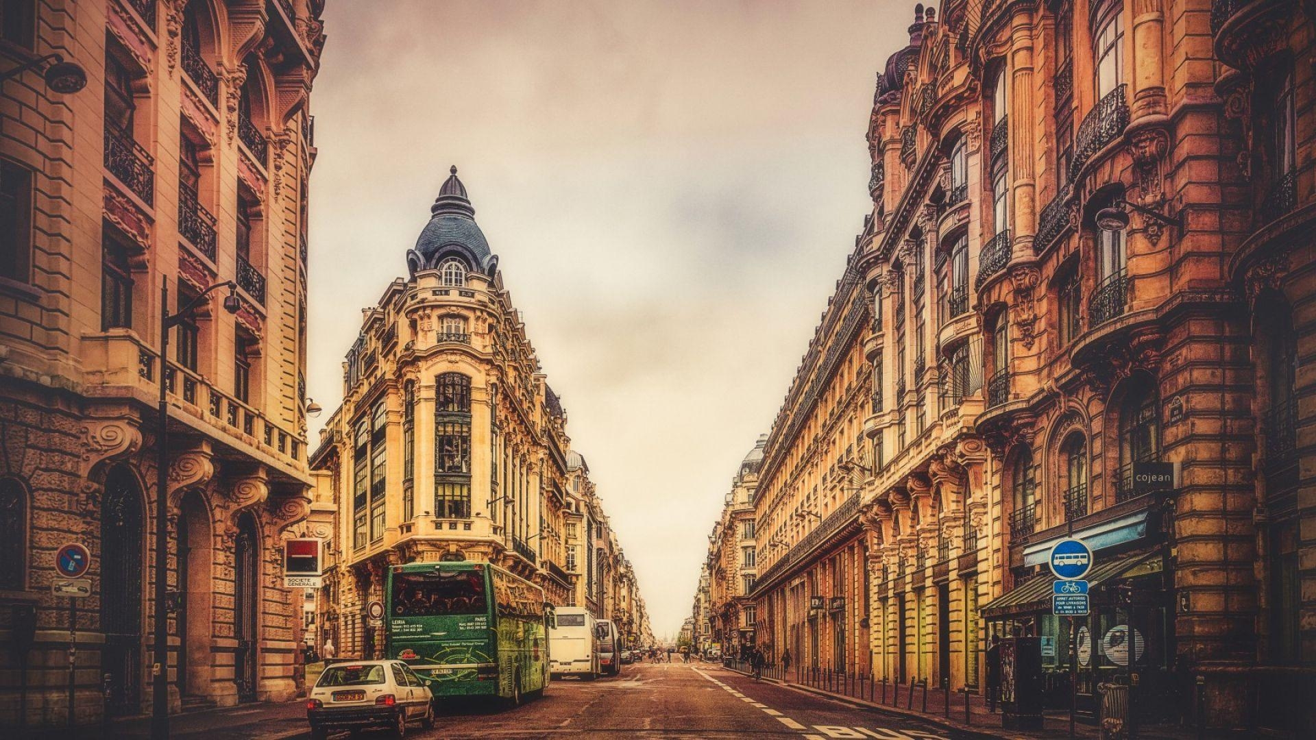 Paris, Frankreich, Gebäude, Himmel, Straße, 1920x1080 Full HD Desktop