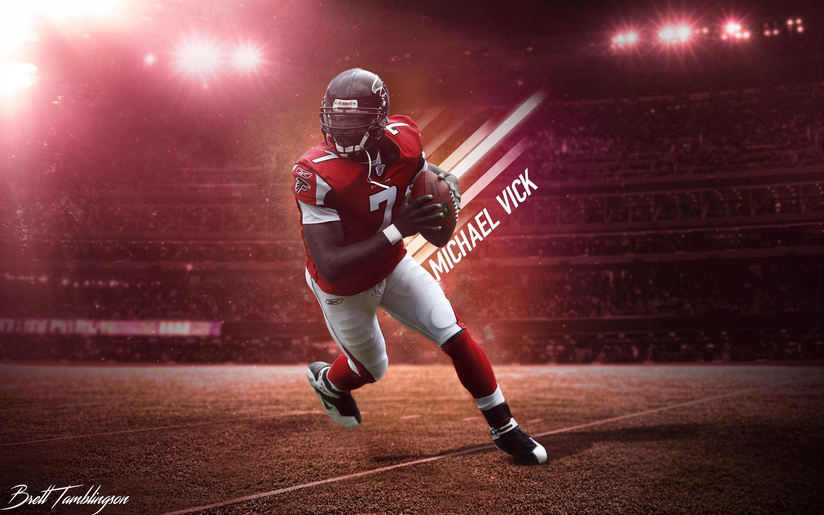 Michael Vick, Sport, Atlanta, Football, Hintergrund, 2880x1800 HD Desktop