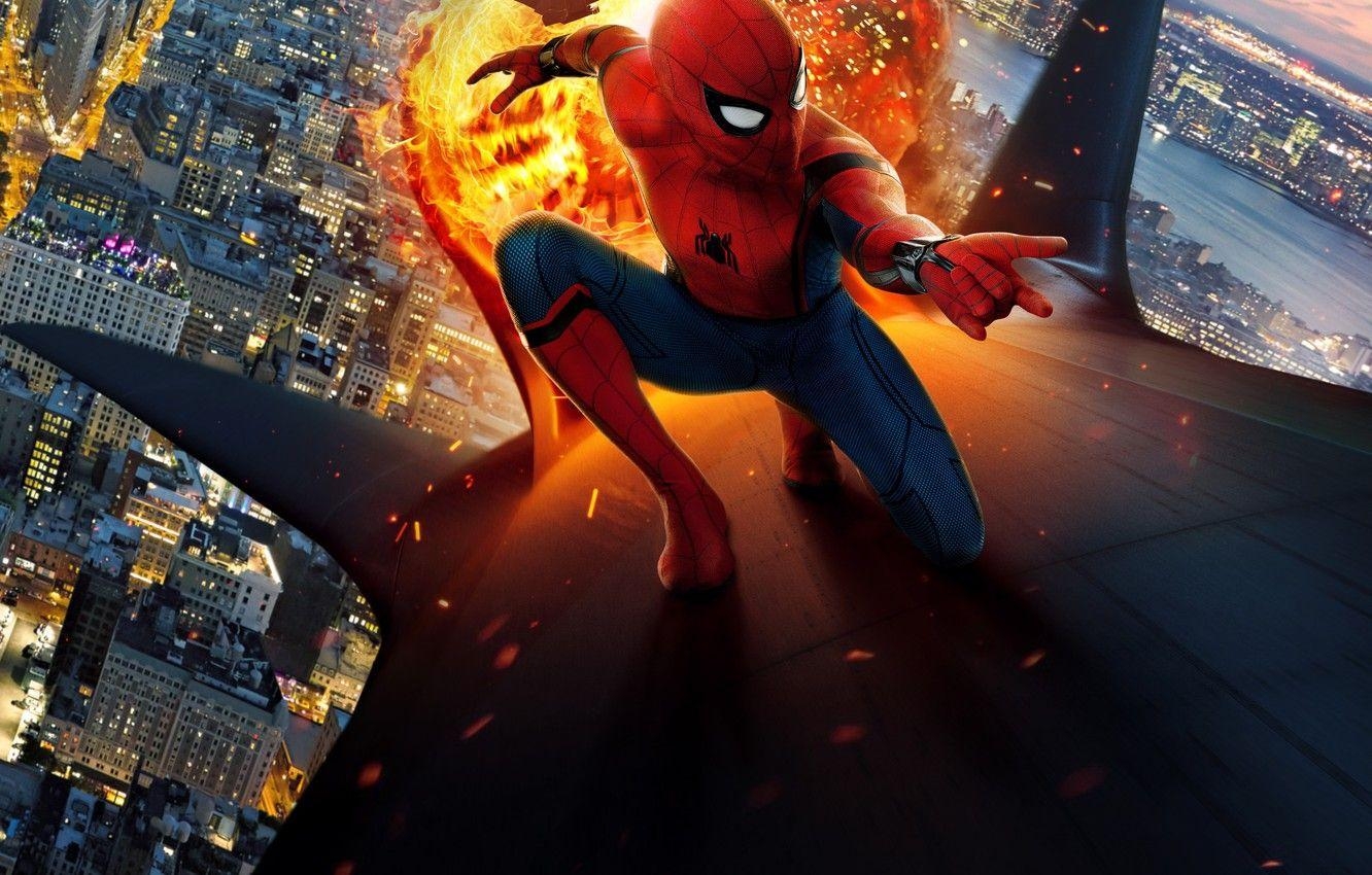 New York City, Spider-Man, Film, Peter Parker, Tom, 1340x850 HD Desktop