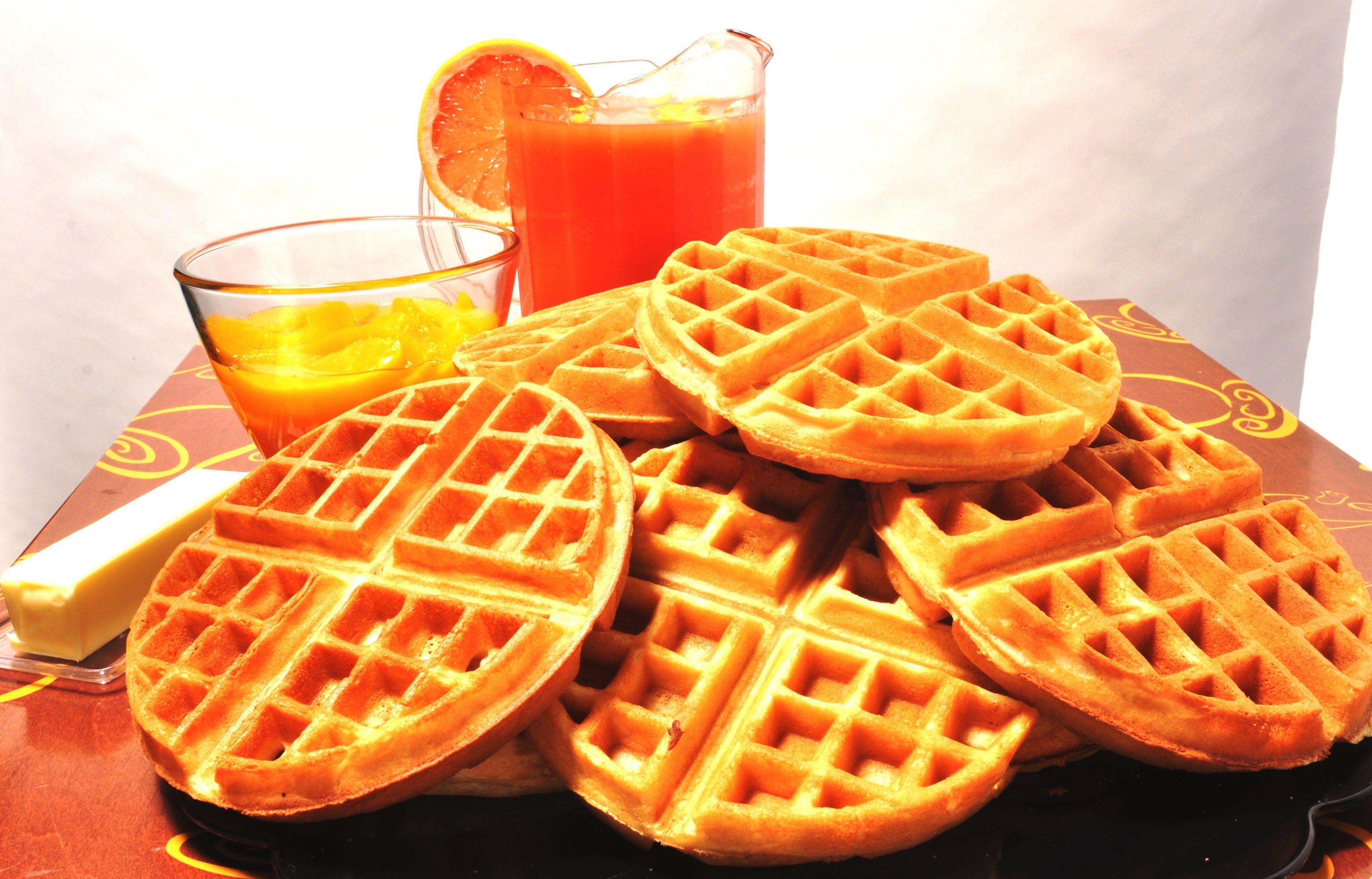 Waffel, Essen, Bild, Hintergrund, Textur, 3870x2480 4K Desktop