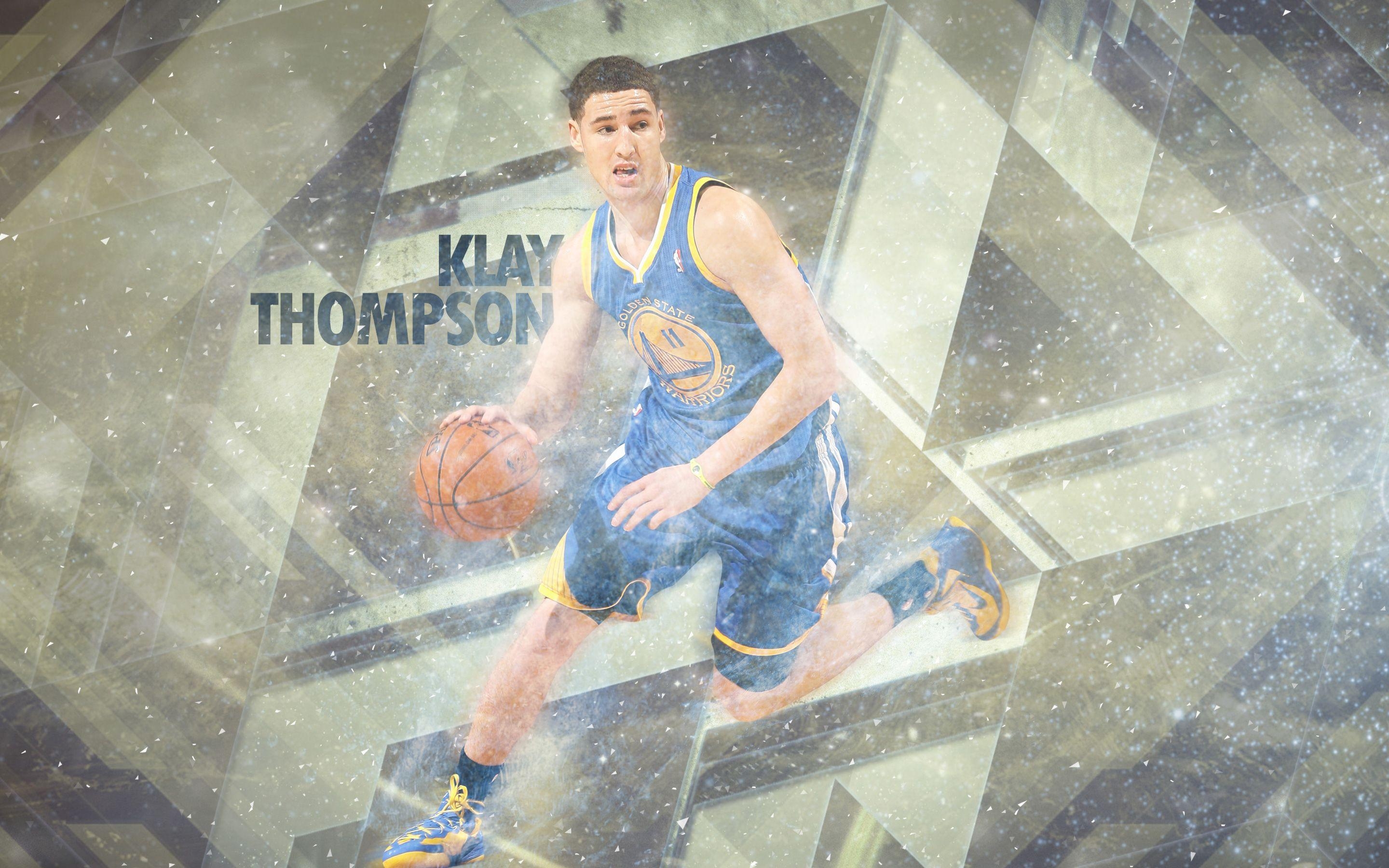 Klay Thompson, Warriors, 2014, Basketball, NBA, 2880x1800 HD Desktop